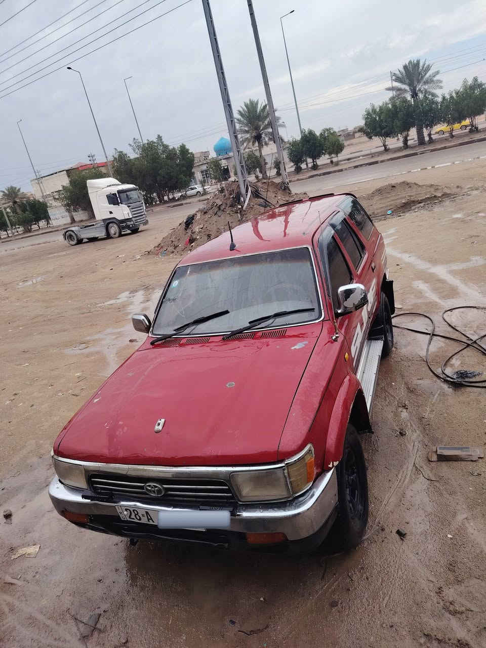 السلام عليكم
للبيع سيارة هايلوكس سورف
موديل 95
رقم نجف الإنكليزي جديد
سوية لغاية 2029
محرك وكير 2 ونص مال بطه جدد
الون احمر دم الغزال
سيارة نظيفة وكشرتها حلوه غرفتها حلوه
باتري جديد
حداديه 70٪
السعر 45 وبيهاا مجال سياره حلوه بالعافيه على الياخذهاا
رقم ***********
