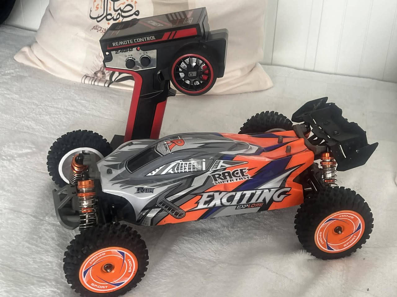 ماشاللە بگی wltoys siruse 2 
سورعە 75  km  سیارە جدید لوک مامستعملە سعر 80 الف ئاخر مودیل بگی


**إذا كنت صاحب هذا الإعلان وتريد حذفه لأي سبب، رجاءا أرسل رسالة إلى الدعم الفني**