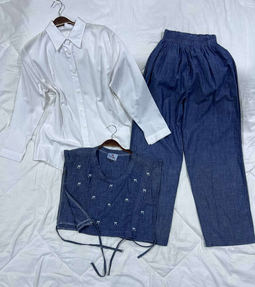 آن هہ‌‏ذآ لرزقنآ مـآ لهہ‌‏ مـن نفآد🧿✨

لسنا الوحيدون لكننا المميزون 👌

اجمل الماركات العالميه 🇹🇷 ـــ🇮🇹  

جدينا اليوم 🍬🌸

خامه جنن🫣🦋كابوي الايطالي

موديل روعه ولا غلطه

طقم 3 قطع

فقط قياس 42-44 

السعر  21 ألف 🦋


**إذا كنت صاحب هذا الإعلان وتريد حذفه لأي سبب، رجاءا أرسل رسالة إلى الدعم الفني**