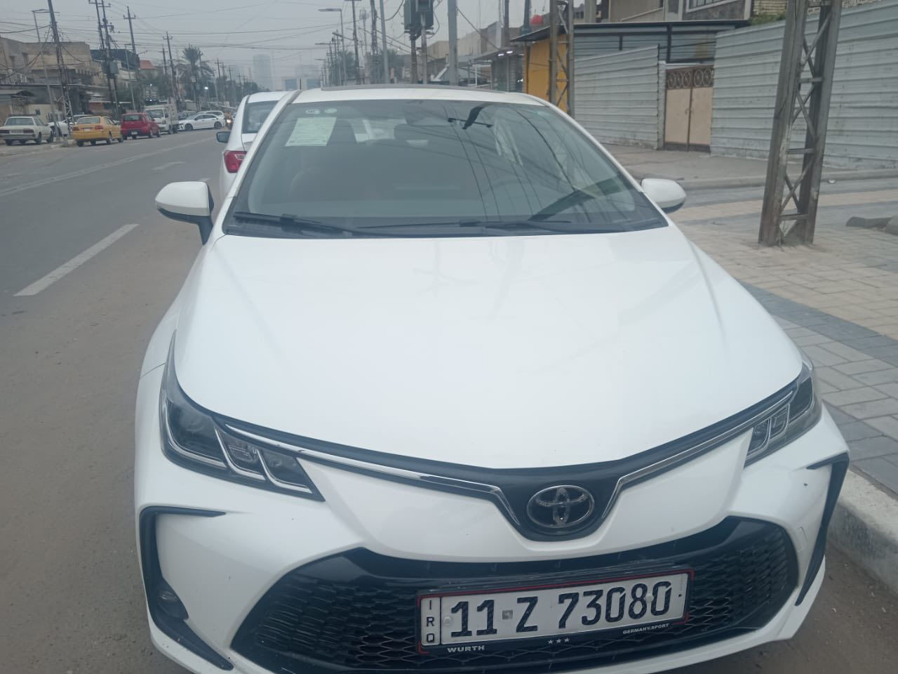 السلام عليكم كورلا هايبرد 2025 كشن احمر كهرباءشكل خليجي علامة السودة المرغوب
موصفات الكورلا الفول اربع حساسات كشن 

كشن السايق كهرباء فتحة بصمة يعني موصفاتها المعروفة 

بيها شخط بالدعامية ينحسب مينحسب مادري  وبيها اقل من اربع اصابع رصعة مال ابن حلال كاعد عليها منتجي عليها حتى ممبينة بس عن الحلال والحرام 

السيارة بحالة الوكالة من كلشي

مكانها بغداد اسكان المنصور 

السعر 23.500

مو سعرها بس محتاج ودابيعها 

غير متواجد على الفيس 

رقم الواتساب والاتصال 

***********
