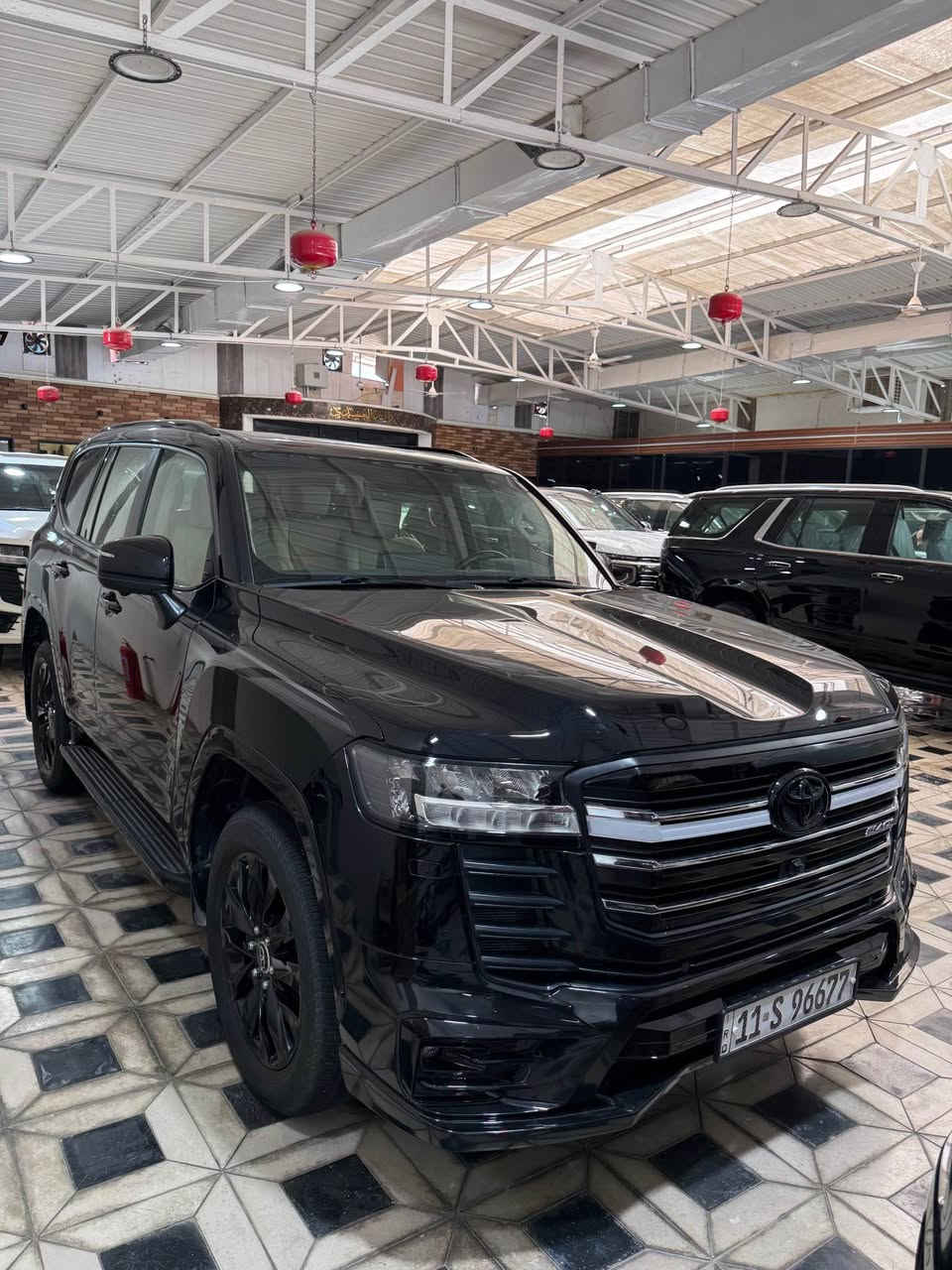 * لاندكروزر GXR ساز 2022 توين تيربو لمتد بلاك ادشن 
* ⁠سعد العبيدي (7700637589)
* ⁠الموديل : 2022 ساز  اسود 
* ⁠الفئة: GXR بلاك ادشن مغلفة (ppf) مكفولة 
* ⁠السعر (63.000 &) مغلفة ppf
* ⁠اللون اسود رقم بغداد ضمان ساز 
* ⁠العدد (108 الف كم) 
* ⁠داخل جلد بيجي اصلي 
* ⁠محرك  6 سلندر (cc3500) توين تيربو 
* ⁠شباك اسود لد شباك الامامي 
* ⁠لحاية امامية خلفية (كت) 
* ⁠4 كامرات محيطية 
* ايرباك عدد (8) سماعات JPL
* ⁠بصمة تشغيل بصمات ابواب عدد (5) 
* ⁠شاشة امامية اصلية بالحجم الكبير 
* ⁠فتحة سقف (سلايت) 
* ⁠كراسي الامامية كهرباء وتبريد 
* ⁠مقاعد (7) راكب دفع رباعي (4 * 4) 
* ⁠ثلاجة وسطية جنطة كهرباء 
* ⁠تشغيل عن بعد شاحن واير ليس 
* ⁠حساس امامي خلفي 
* ⁠ ويل (20 انج)
* ⁠وباقي مواصفاتGXR المتد البلاك ادشن المعروفة 
* ⁠السعر (63.000 $) دولار 
* بغداد - معارض النهضة - الشارع الثاني - شركة ذرى الخليج هـ(***********) بغداد, العراق

