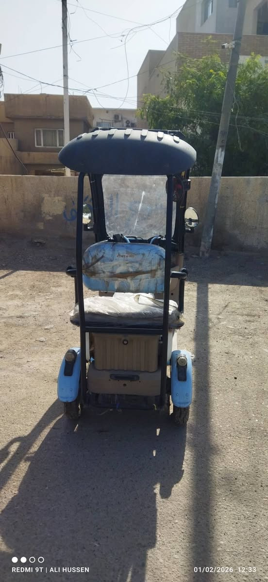 سلام عليكم دراجة شحن مال كبار سن و معاقين
الدراجة جديدة امانة الله بس لينو ميعرف يسوقها دبيعها كلوبات كلهة شغالة نفرين و تكدر بس تقدم الكشن تصير نفر و صندوك اني اخذتهة ب 1.325.000 انت قيم بما يرضي الله و اخذهة مكاني جادرية فلكة الطابقين رقمي ***********
