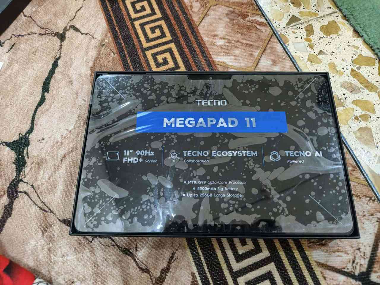 ايباد TECNO MEGPAD11 استخدام نضيف كلش أقل من ثلاث اشهر ذاكره 256 العشوائيه 8
ملحقاته كارتون شاحن كيبورد وكفرر يأخذ شريحتين بطاريه عملاقه يدعم الذكاء الاصطناعي120 افريم العاب
السعر خاص
***********
