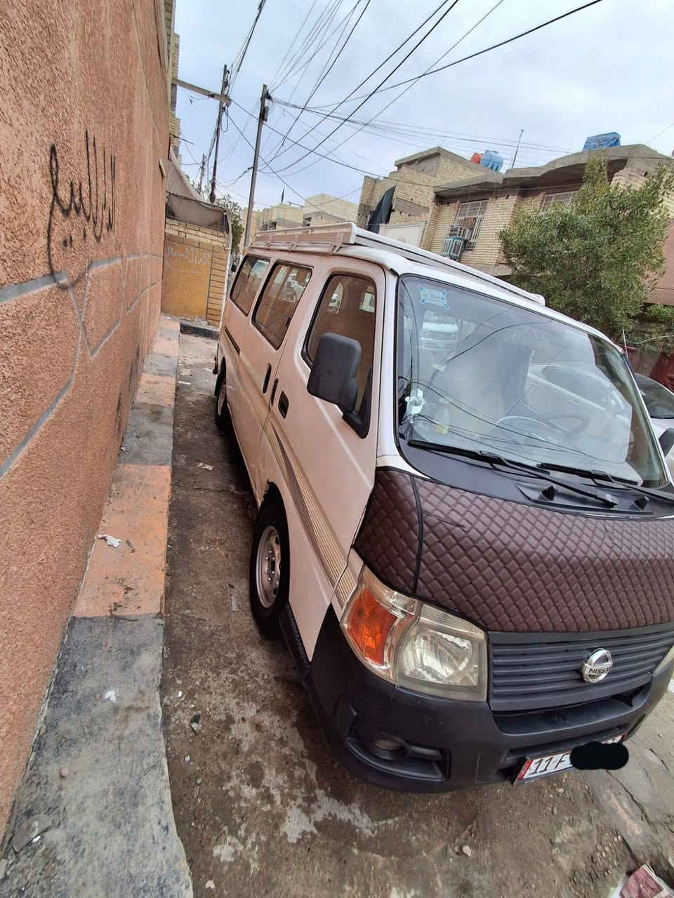 نيسان اورفان 2007 رقم بغداد الجديد بسمي السعر 90 رقم الهاتف *********** مكاني بغداد
