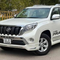 برادو ٢٠١٤ كويتي رقم بغداد باسمي  مكفوله عدا بارد بصيط ما بيها كل نقص ...