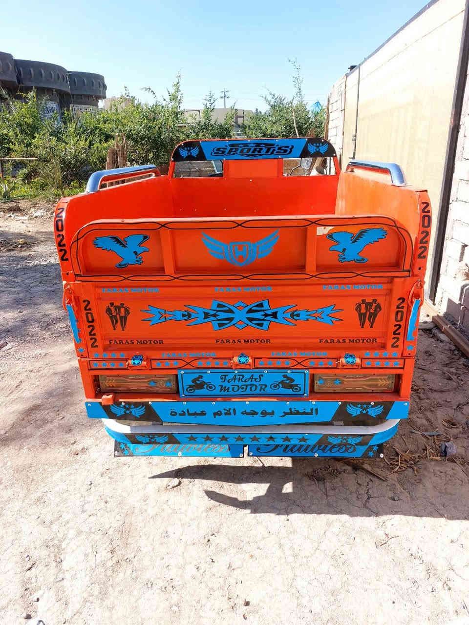 السلام عليكم
متاح ستوتة فرس (رقم موديل2021) سنوية تنتهي2030 مكينة جديدة 150 البدي مصبوغ عام كهربائيات كلها شغاله لايت سلف هندر اشاير عينه كلها بلاد التايرات الخلفيه مال كيا مكاني قضاء المدينة السعر(3,500 )وبيها مجال .
متواجد خاص 
رقم تلفون***********
