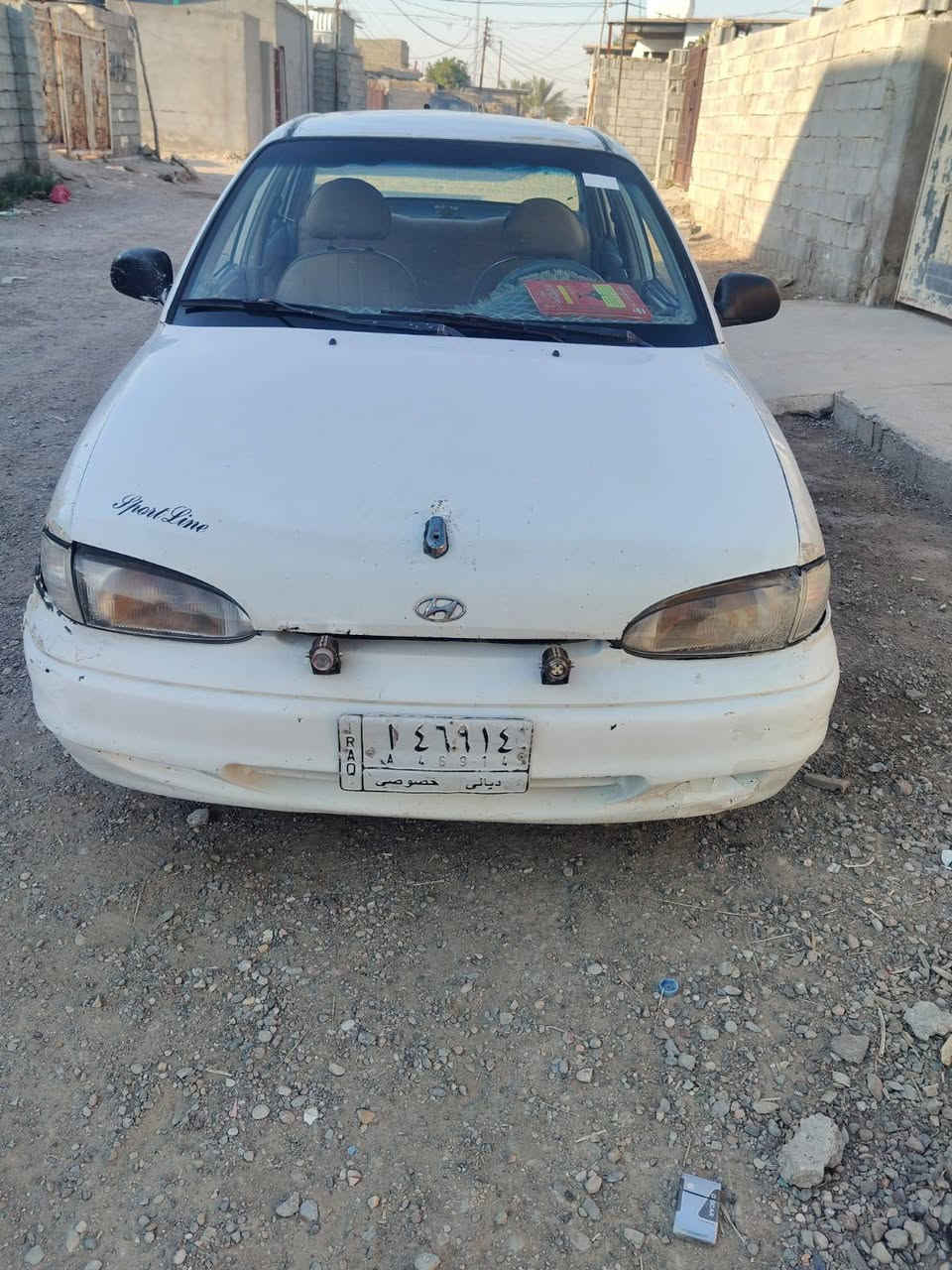 السلام عليكم سياره اكسنت موديل ٩٤ ابلاديه مكينه وكير مكفلات باتري صدر كهربائيات كلهه جديد المكان بعقوبة السعر ٢٢ وبيه مجال اتصل ودلل ***********
