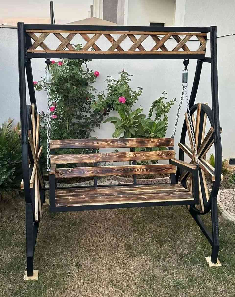 العاب  
مراجيح  مسطبات كراسي  منقلات شواء مزلحكانه ميزان سفينه 
داخل الصفحه اكثر من 600 تصميم
ديالى /بهرز
شغل حسب الطلب الاسعار حسب الحجم والتصميم 
للاستفسار
مراسلة الصفحه أو
✅واتساب ***********
🔴توجد خدمة توصيل
