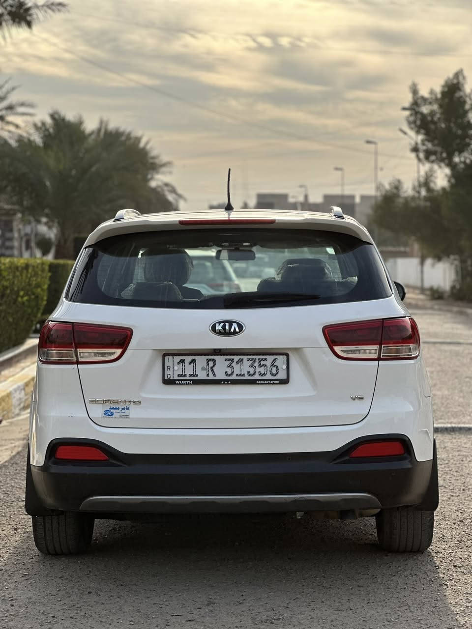 سلام عليكم
سورنتو خليجي موديل 2017 فول واحد على واحد 
كفالة عامة من الصبغ و تبديل و مكينة و گير كفالة 
كافة المواصفات موجودة 
رقم الهاتف *********** تصال فقط …سعر 225
