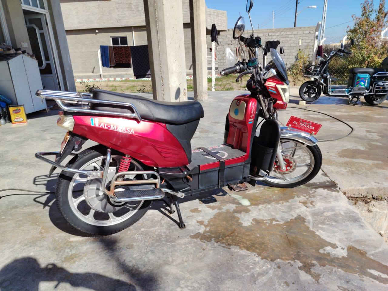 السلام عليكم موطور شحن للبيع موديل 2023شركة الخوين الموطور نضيف بطاريات جدد شرط الفحص سعر 500الف وبي مجال بصيط المكان فلوجه الستفسر على هذا ***********الرقم او خاص
