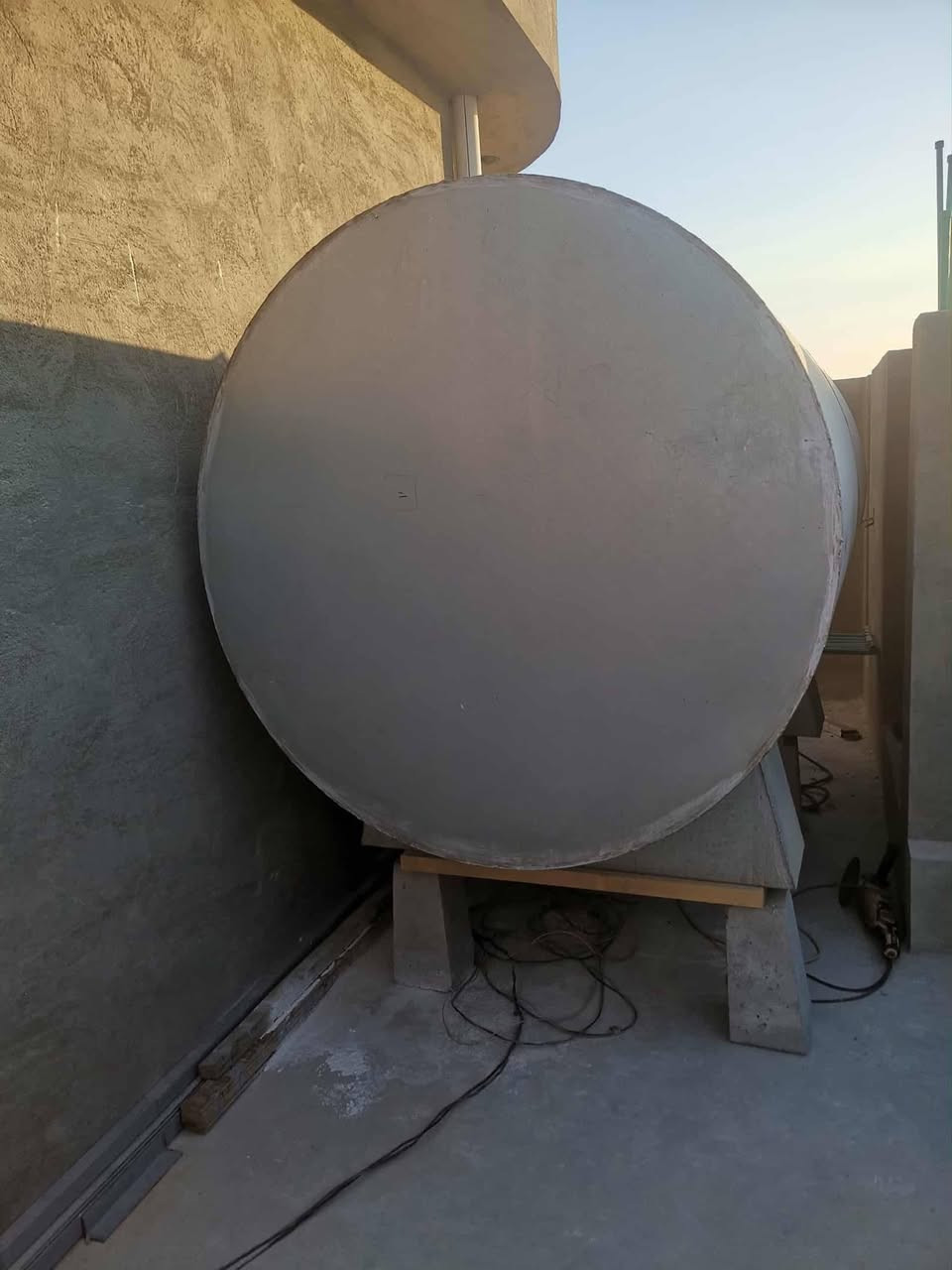 السلام عليكم ورحمة الله وبركاته
من رخصه الادمن 
تانكيات ثنين حجم كبير للبيع
مستخدمات شي قليل اخو الجديد
حديد مغلون درجة اولى ضد الصدأ والزنجار
سمك الحديد ٣ ملم
سعة التانكي الواحد ٥٠٠٠ لتر 
العنوان الفلوجة 
للاستفسار الاتصال على الرقم ***********
مكلف بالنشر غير متواجد على الانترنيت.
