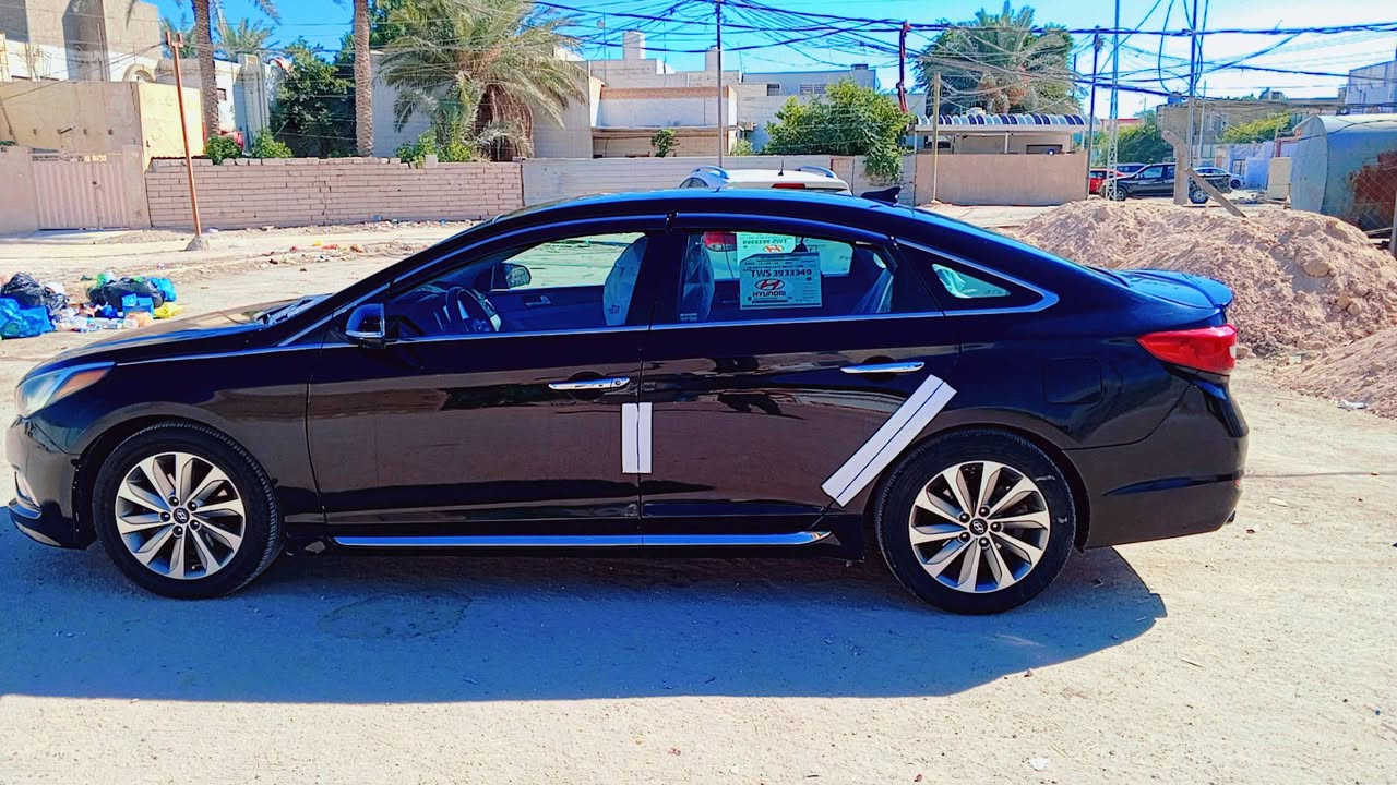 للبيع سوناتا 2016 امريكي 3 قطع صبغ وقطعتين بارد بسيطات محرك 2400 دواخل فول تاير ويل كب سعر 98 وبيه مجال قليل للشراي *********** تواصل واتساب
