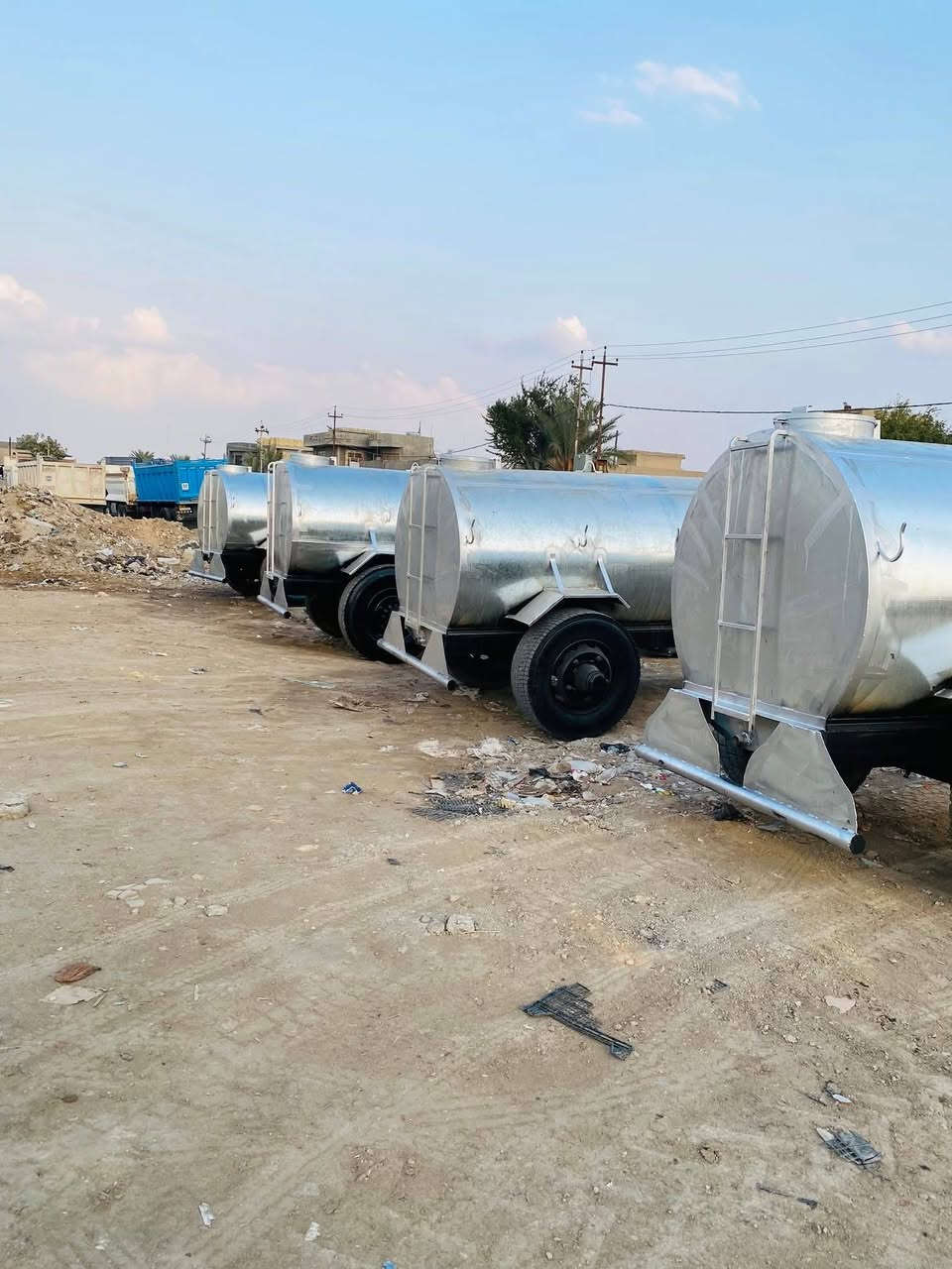 السلام عليكم
تعلن شركه  السلطاني عن عروضها  الجديد لاخوتنا الفلاليح واصحاب السكلات وصحاب المعامل وصحاب الحقول
مقطورات ماء 
حديد
مغلون
السعه 5000لتر
تسكام درجه اولى حديد اوكراني شاصي بلادي اكسل قطعه وحده 
تاير 22 ونص,
العنوان بابل الشوملي (احذروا من التقليد لا يوجد اي فرع آخر عدى فرع دهوك زاخو)
للاتصال على الا***********  //***********
 غير متواجد على الفيس بوك
اسعارنا جمله مع التوصيل  
احذروا التقليد
عروض جديد باسعار مناسبه جدا
