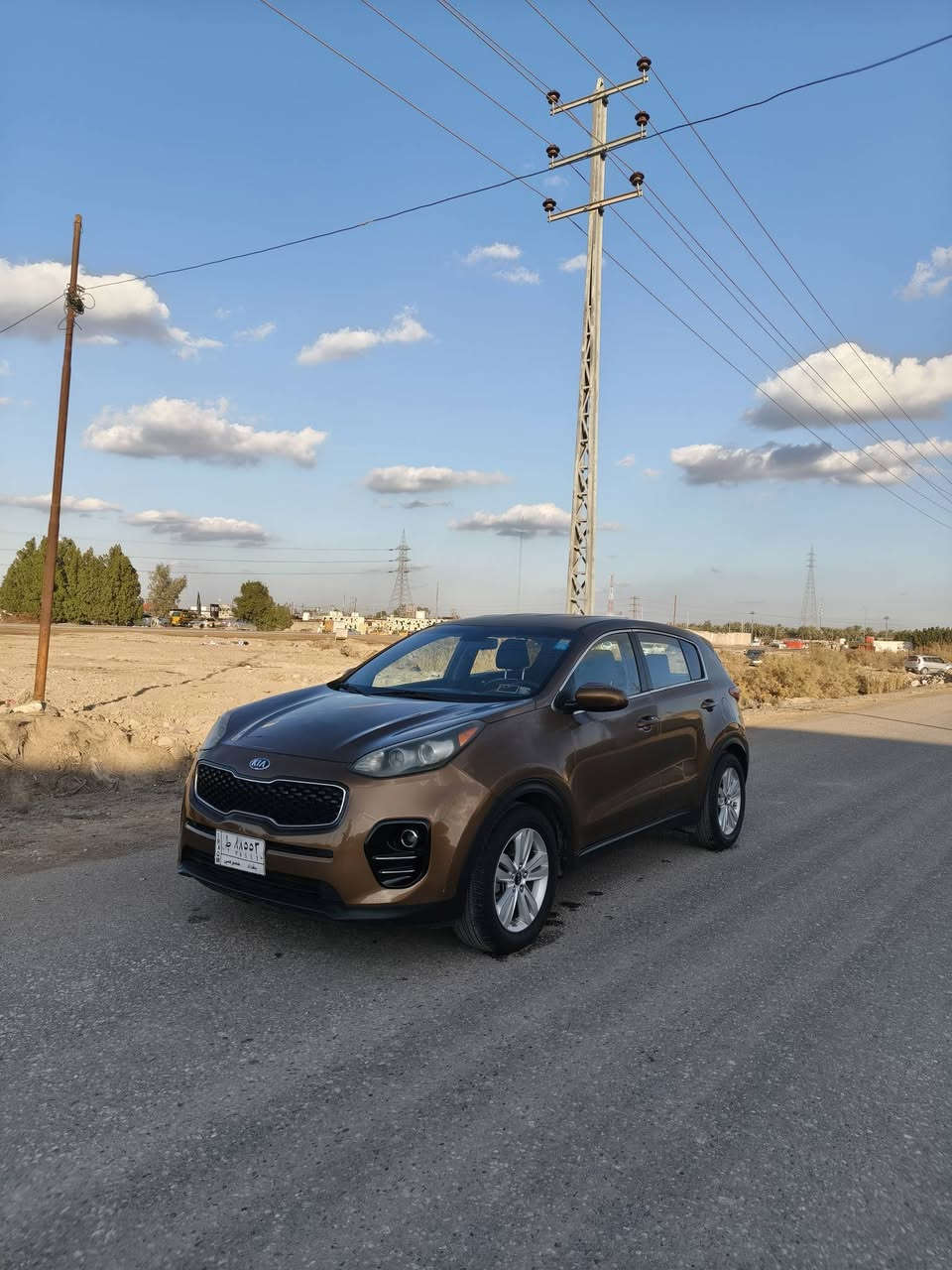 سلام عليكم سبورتج 2017
كير ومكينة خير من الله 
حدادية تخم تاير كله جاهز 
رقم بغداد سنوية 2027 
داخل جلد تحكم ستيرن نضام صوتي شاشه بلادية 
صوت ستريو 
مود درايف ECO __ SPORT
تدفئه تبريد ثلج قطعتين ❄ 
سعر 135 وبيه مجال للشراي 
***********
***********
