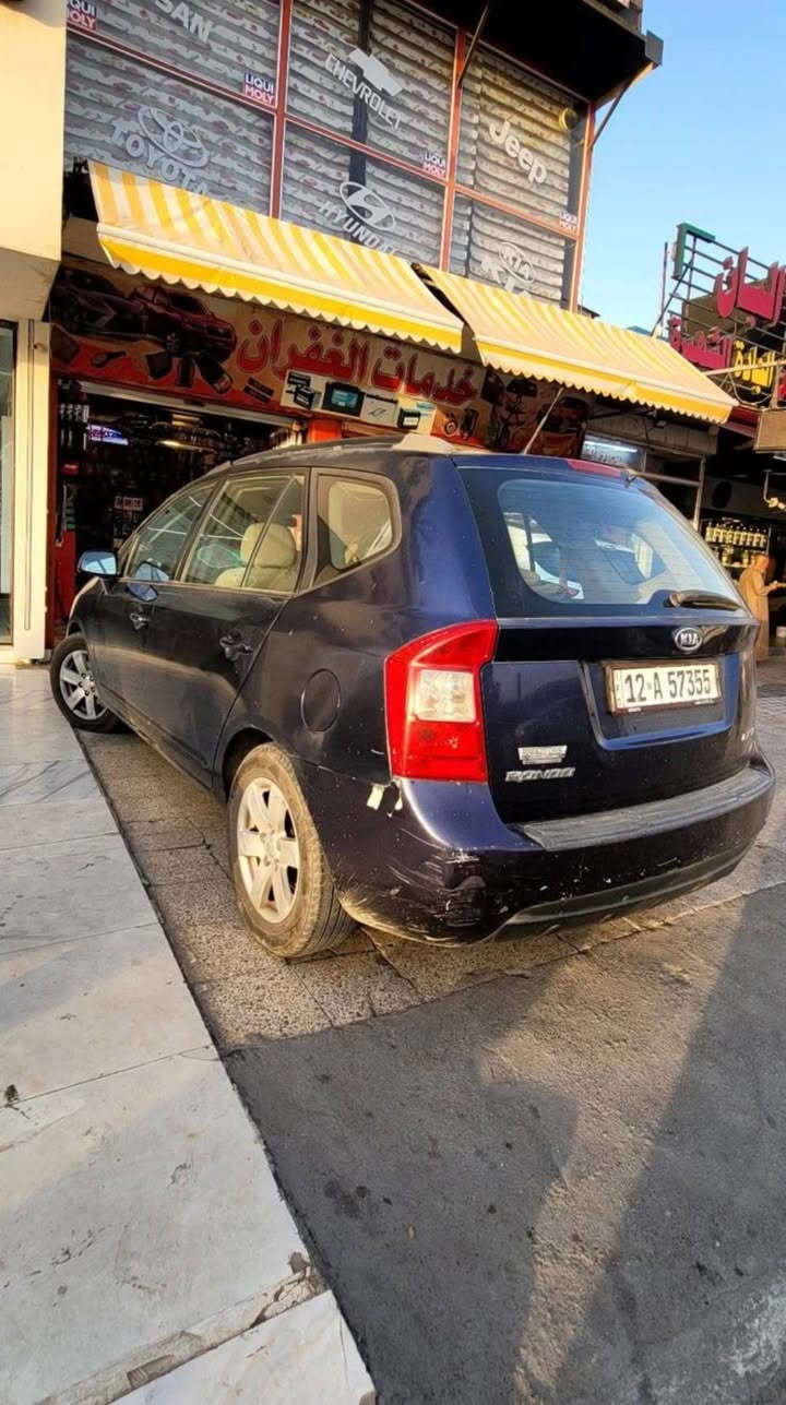 للبيع كيا راندو موديل  ٢٠٠٨  رقم نينوى بأسمي جديد جاهزة  محرك  ٢٧٠٠   كوبون بانزين  باب اليمين الخلفي مبدل اصلي السعر  ٨٢ 
***********‪
