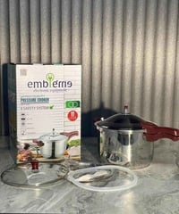 جدر ضغط 11 لتر • امبليوم • ستيل اصلي