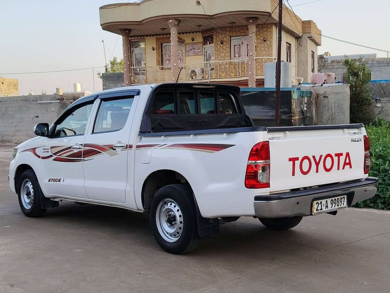 سلام عليكم*********** تويوتا مرزي موديل2014كيرعادي سعودي رقم سليمانيه سنويه ورقم جديد ماشيه125الفkm حقيقي مكينه مامفتوح عله وضع شركه سونار موضح بالصور سعر183 العنوان ديالی خانقين
