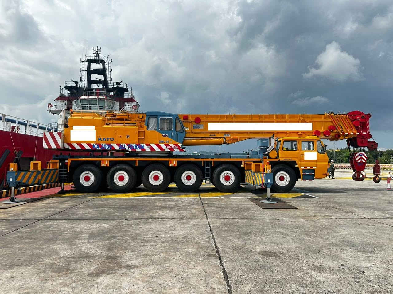 كاتو KA2000 سنة 2003

مع الجيب وثقل الموازنة الكامل

الناقل UD نيسان 

ربما بحالة جيدة 

#تواصل #واتس***********
