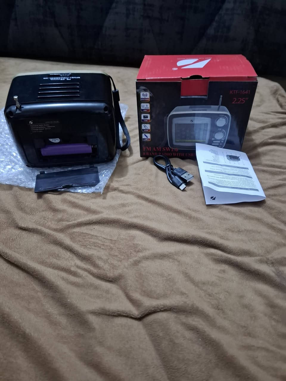 السلام عليكم للبيع راديو صغير منضضدي صيني بيه ٨ موجات مع FM يشتغل بيه رام وفلاش جديد بالكارتونه السعر ١٥ الف الشراي يراسلني خاص وشكرا


**إذا كنت صاحب هذا الإعلان وتريد حذفه لأي سبب، رجاءا أرسل رسالة إلى الدعم الفني**