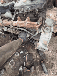 مكينة فالفو للبيع شغالة بابيعلك كوم حديد  07711657522