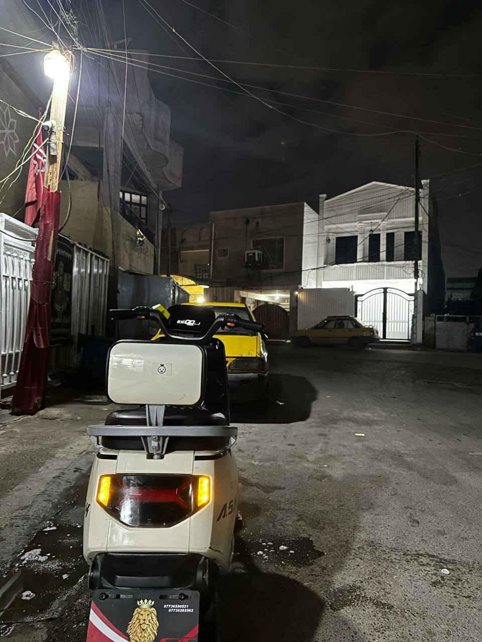 سلام عليكم دراجة شحن ASK نضيفة 2025 دراجة نضيفة من شركة حسن وحسين سرعة 6بطاريات سرعة63 شاشة تقرالك العطل وبيهة مثبت سرعه وبيهة نضام رجوع للخلف وبيهة نضام عطل اليده  دبل اشارة كشن جوزي بيهة قاطع الدوره ***********رقمي واتساب مكاني بغداد الجديده وشراي بيك خير وتدل السعر 500
