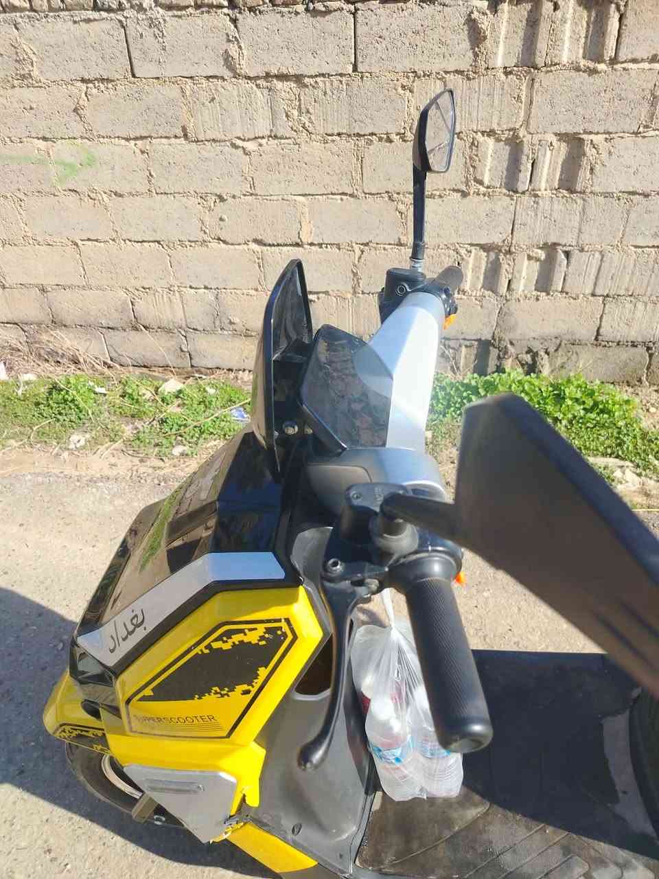 سلام عليكم شباب دراجه شحن للبيع مستخدمه قليل بطاريات نص عمر السعر ٦٠٠ التواصل ***********
