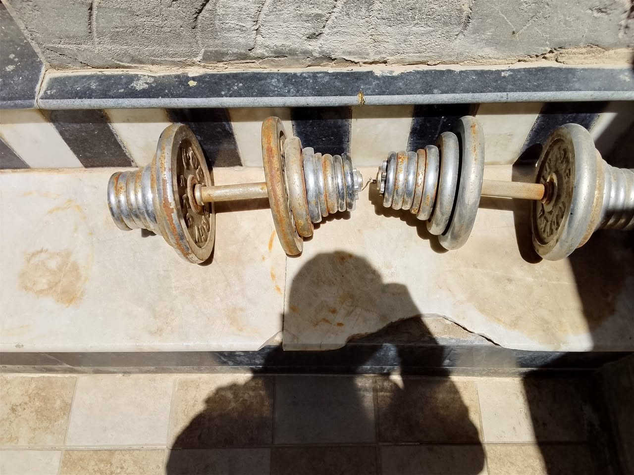دمبلاصات عدد 2
الوزن كل واحد 25 كيلو
السعر 50 الف


**إذا كنت صاحب هذا الإعلان وتريد حذفه لأي سبب، رجاءا أرسل رسالة إلى الدعم الفني**