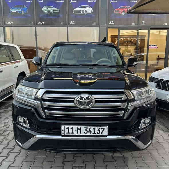 سلام عليكم تحيه طيبه 
تويوتا لاندكروز 2016 ساز
موصفات 
بصمه 
فتحه 
تحكمات ستيرن
شاشه جبيره
كامرات محيطيه عدد4
حساسات امامي خلفي 
زرام لايت
لايت نزنون
اشاره بل مرايه
عدد الركاب7
كراسي كهرباء
وباقي موصفات لاندكروز معروفه تجي فول الفول
سياره كفاله عامه 
ماشيه 150الف 
السعر 480$ورقه وبيه مجال قليل سياره جديده معنه كلمه
مكان كربلاء معرض السراج المنير

***********
***********
***********
