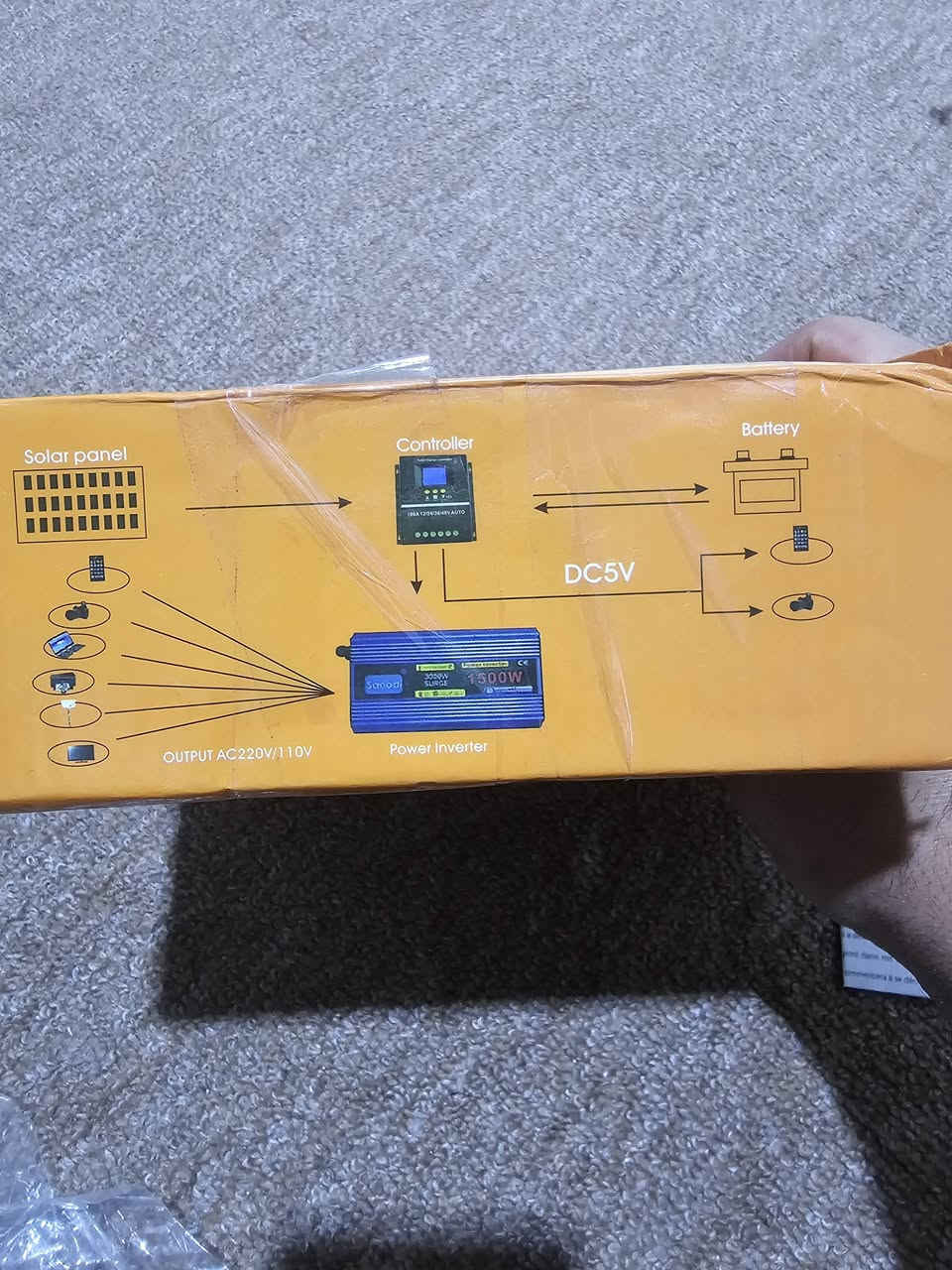 منظّم شحن للطاقة الشمسية – Solar Charge Controller 100A
حل مثالي لتنظيم شحن البطاريات في أنظمة الطاقة الشمسية المنزلية.
🔋 المواصفات:
يدعم أنظمة: 12V / 24V / 36V / 48V (تلقائي)
قدرة تحمّل تصل إلى 100 أمبير
شاشة LCD لعرض حالة الشحن والبطارية
تحكم سهل عبر أزرار أمامية
مناسب لأنظمة الطاقة الشمسية المنزلية
🛡 مزايا الحماية:
حماية من الشحن الزائد
حماية من التفريغ الزائد
حماية من قصر الدائرة
إدارة ذكية لشحن البطارية
☀️ طريقة العمل: الألواح الشمسية → منظم الشحن → البطارية → الإنفرتر → تشغيل الأجهزة المنزلية
🏠 الاستخدامات:
أنظمة الطاقة الشمسية المنزلية
إنارة الحدائق والمزارع
تشغيل الأجهزة الصغيرة عبر الطاقة الشمسية
السعر 45 الف. متوفر توصيل لكافة المحافظات 
📦 الحالة: جديد


**إذا كنت صاحب هذا الإعلان وتريد حذفه لأي سبب، رجاءا أرسل رسالة إلى الدعم الفني**