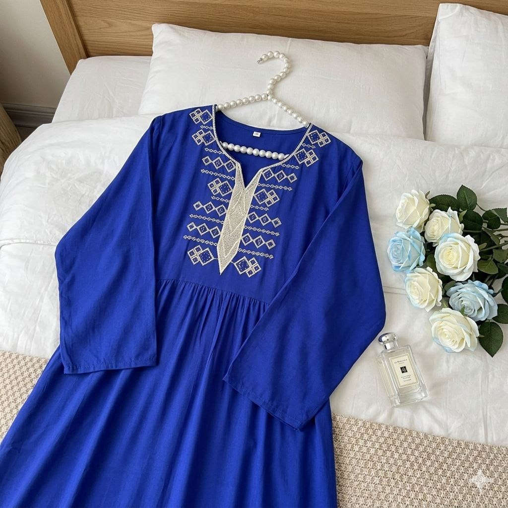 دشداشه نسائي دبل كلوش تطريز  

الخامه كشمير ايطالي اصلي 

القياسات من 2XL الى 5Xl  

سعر الدرزن 12 قطعه 72 الف

الدرزن يجي 6 الوان 4 قياسات استندر

سعر القطعه مفرد 10 آلاف فقط 

يوجد توصيل جميع المحافظات
@Noras9090. للحجز.  تلي 👈

واتساب 👈  ***********
