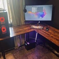 ميز حرف L • نضيف • بغداد