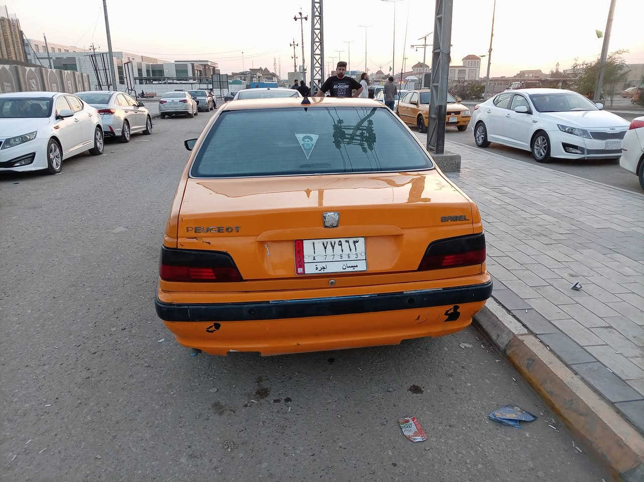 سلام وعليكم بيجو بارس البيع موديل 18 شوف سونار وخابر  سعر55وبيها مجال***********  ما متواجد على الفيس
