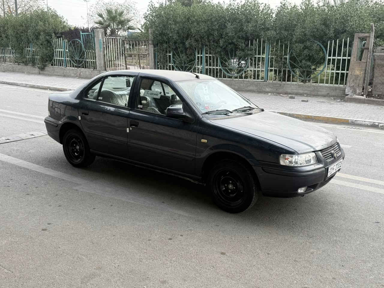 السلام عليكم شباب عندي سمند لوان نيلي مميز موديل 2012 للبيع ماشيه 104 حقيقي السيارة وضع الشركه كير محرك صدر امامي خلفي جديد تراي زيرو  خير من الله سونار بالمنشور مكاني بغداد للشراي يتصل *********** ابو مسره الشمري
