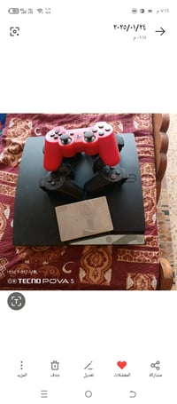 بلايستيشن3 كامل الكارتونةموجودة مع جوستك2 وة هارت هدية العنوان بغداد م...