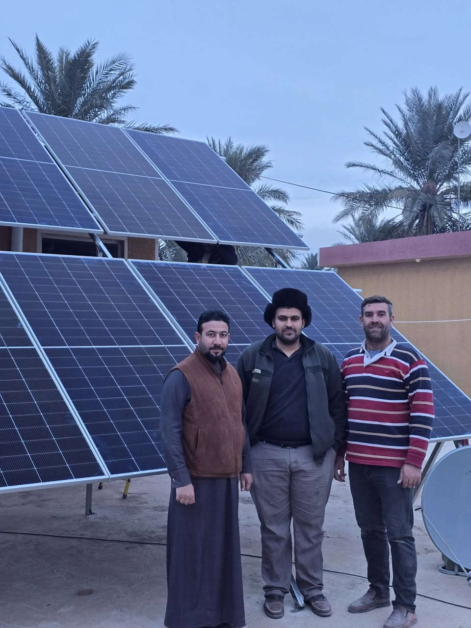 تنصيب منظومه 20امبير نهاري 20امبير ليلي

تتكون المنظومة من
ألواح لونجي 615w عدد12
 
18بازبار
دبل كلاص 
ضمان 15سنه

🔋بطاريه ليثيوم فوسفات الحديد
نوع Svolt
عدد2
 
51.20V
200A
10KW عدد ٢
نظام safety حمايه علي جداً
قاطع DC
Wi-Fi 
شاشه 
8000دورة شحن 
ضمان 5سنوات

انفيرتر  Deye عدد٢

شاشه لمس 
تحكم +برمجه ذاتيه
2mppt
ضمان 5سنوات

📞
📞***********
