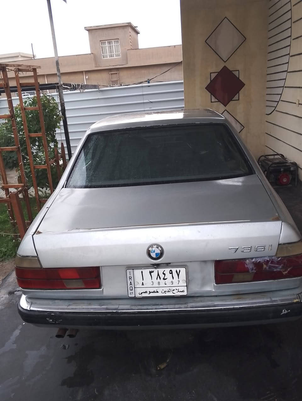 السلام عليكم بي ام 735  كير محرك مكفول مفتوح رقم صلاح الدين مراوس أو بيع حسب قناعه سياره حلوه السعر 38بيه مجال رقم ***********
