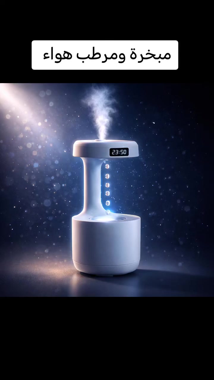 مرطب هواء أنتي جرافيتي LZ599 بشاشة عرض رقمية – سعة 600 مل

مرطب هواء بتصميم أنتي جرافيتي مميز يعرض الوقت بشاشة رقمية ويمنحك رذاذًا ناعمًا لمساحة أكثر راحة وانتعاشًا.

• تصميم أنتي جرافيتي عصري مع قطرات ماء بتأثير بصري مميز

• شاشة رقمية لعرض الوقت مع إمكانية ضبط الساعات والدقائق

• رذاذ ناعم (Fine Spray) بكمية 30–40 مل/ساعة

• سعة خزان ماء 600 مل للاستخدام لفترات طويلة

• تشغيل عبر منفذ شحن بقدرة 5V-2A

• تصميم مدمج وأنيق مناسب للمكتب أو غرفة النوم

• الموديل: LZ599
• سعة خزان الماء: 600 مل
• مدة التشغيل: 5–8 ساعات
• معدل الرذاذ: 30–40 مل/ساعة
• القدرة: 5 واط
• الجهد: 5 فولت
• مزود الطاقة: 5V-2A
• الوزن: حوالي 410–450 غرام
• الخامة: ABS + سيليكا جل

محتويات العلبة:
• مرطب هواء أنتي جرافيتي ×1
• كيبل شحن ×1
• دليل استخدام ×1
يوجد توصيل لجميع محافظات العراق 5 الاف دينار
للطلب والاستفسار مراسلتنا

 #العراق #اكسبلور #منزلية #ترند #انستا #اجهزة #عناية #سوق #تجارة #توصيل #رمضان #الموسم #تسوق #الشعب_الصيني_ماله_حل


**إذا كنت صاحب هذا الإعلان وتريد حذفه لأي سبب، رجاءا أرسل رسالة إلى الدعم الفني**