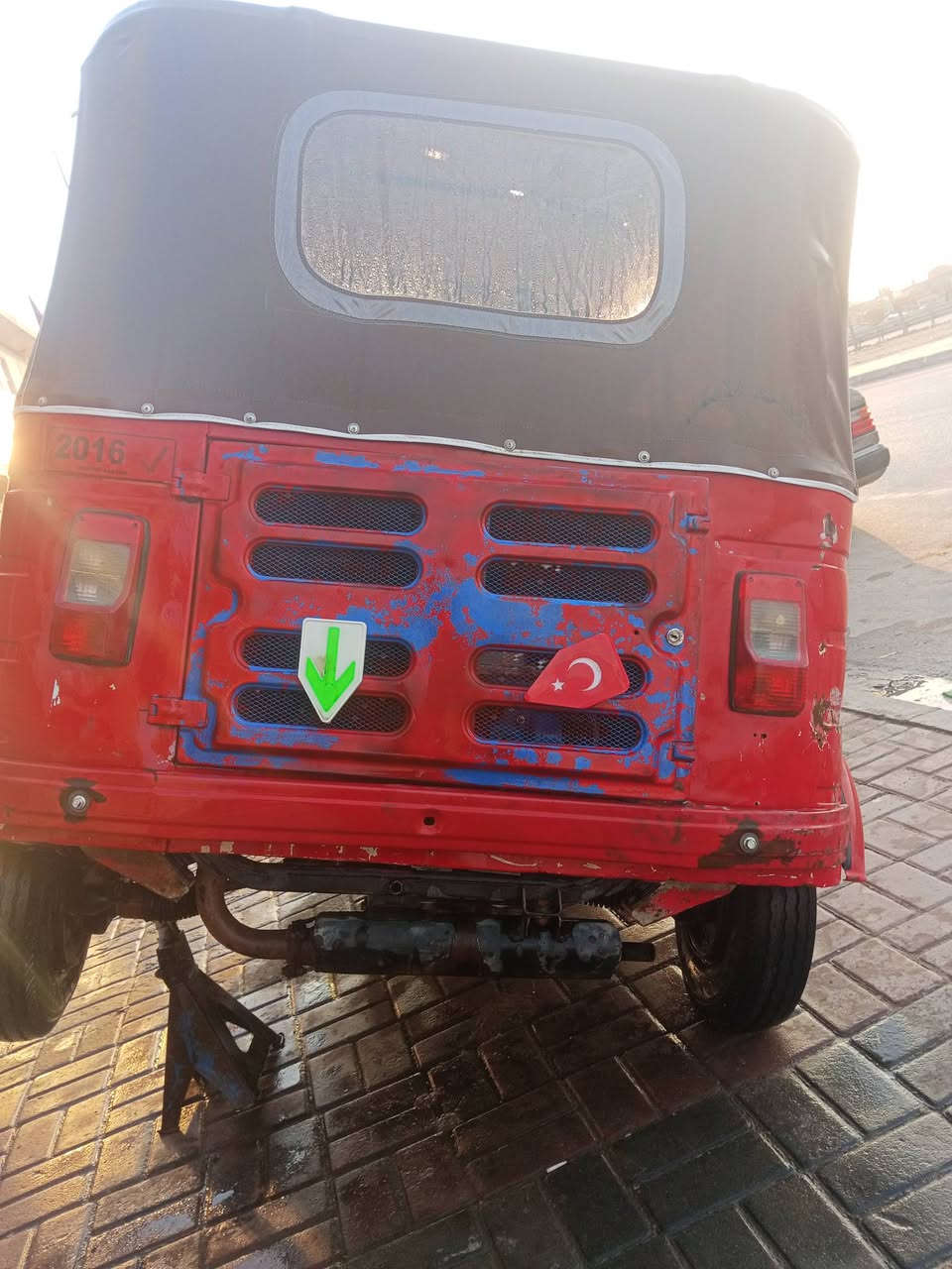 للبيع السعر 3 ونص وبيها مجال للطيبن المكان كربلاء الحولي 100 موديل 16 رقم وسنويه ***********
