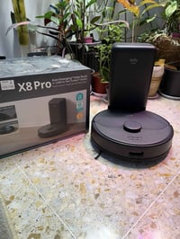 Eufy X8 Pro • مكنسة روبوت • تفريغ ذاتي