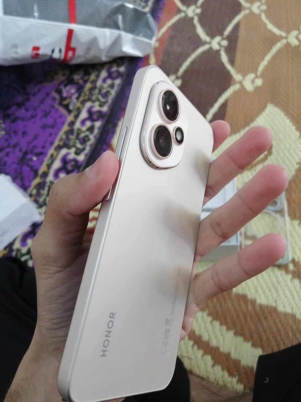 السلام عليكم - هونر 400 5g ذاكرة 512 استخدام قليل الجهاز اخو الجديد غراضة كاملة ومكفول كفالة عامة لزكه اصلية  وحتى ضمان الشركه بعده بي 
وفلاتر حماية للسماعات جهاز كامل مكمل تفحص وين ميعجبك شخط مابي جديد اخذته للبيع 
الشراي يراسلني خاص وتدللون بخدمتكم


**إذا كنت صاحب هذا الإعلان وتريد حذفه لأي سبب، رجاءا أرسل رسالة إلى الدعم الفني**