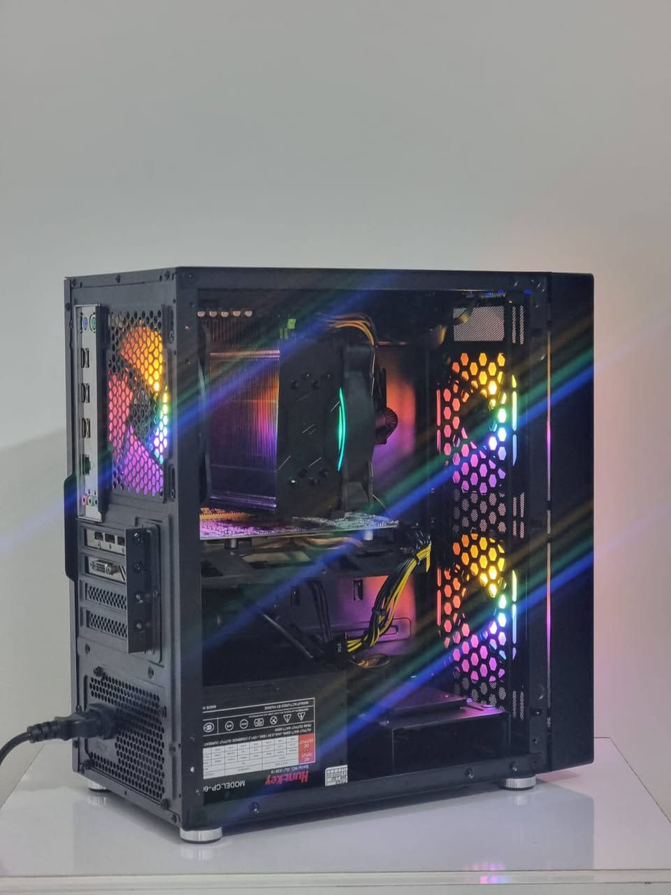 Pc gaming 🔥✨
نضافه 100%

موصفات:
- Xeon E5-2650 V4 (قريب ال ryzen 5 3600)
- 16gb ram
- 256gb ssd
- 600w بور سبلاي
- Rx 580 8gb

سعر 450,000دع
التواصل ارسال رساله واتس اب[***********]
متوفر توصيل جميع محافظات العراق 🛑
