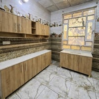 كاونتر أرضي ٢م • سنك ١٫٢٠م • خشب MDF