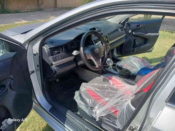 السلام عليكم 
عندي تويوتا كامري خليجي
سلفر موديل 2014
رقم سليمانية 
بيه قطع صبغ 
السعر تواصل الاتصال
***********
