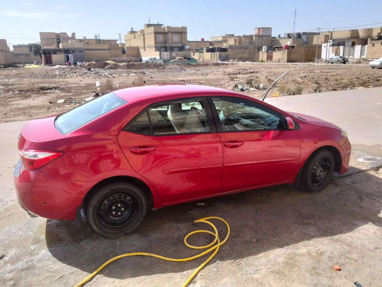 سلام عليكم كورالا2017وارد امريكي ظربه بجم مبدل بنيد وجاملغ السعر شده او خمسه وعشرين *********** ،*********** سياره حره وثاني يوم تحويل
