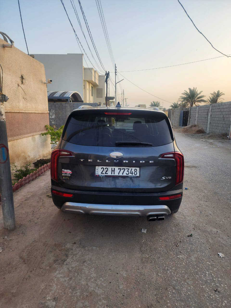 السلام عليكم كيا تيلورايد مديل 2020 فول مواصفات داخل اسود  ملكي سعر 215 وبيها مجال
1- بصمه ابواب وتشغيل 
2- تشغيل عن بعد 
3- فتحه
4- مري كهرباء + اشاير بالمري 
5- رادار 360 درجه امامي + جانبي + خلفي 
6- حساس امامي خلفي 
7- شاشه تدعم ابل كاربلي 
8- تبريد بيانو منفصل + 3 قطع تبريد 
9- كشنات جلد كهرباء 
10- كشنات تدفئه 
11- قياده ذاتيه 
12- استيرن هزز + كشن هزاز 
13- اتو هولد + اتو ستوب 
14- فور ويل 4W
15- 5 انضمه قياده 
16- ويل كروم 19 انج
17- لد امامي 
18- مكينه V6 3800
19- عداد سياره  140 الف حقيقي 
سياره رقم اربيل تحويل مباشر حادثها جزء من جاملغ وباب وبل تحميل نطخت حافه قماره ايرباك برده فقط
مكان سياره كربلاء 
سعر 215  وبيها مجال بسيط


**إذا كنت صاحب هذا الإعلان وتريد حذفه لأي سبب، رجاءا أرسل رسالة إلى الدعم الفني**