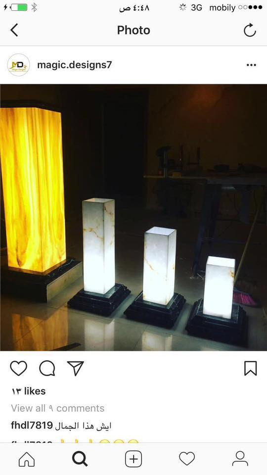 السلام عليكم عندي مواد ديكور بديل رخام و بديل خشب و بديل المرمر الضوئي و ألواح البامبو القابلة للانحناء علماً المنشأة  مادة الگلو اللصق صيني جديد للبيع  سريع تصفية مخازن ***********  وتساب
