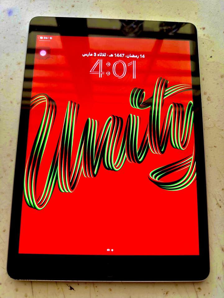 سلام عليگم

ايباد 9 

ذاكرة64
نظيف مثل مموضح

داعم التحديثات .26.3os

گفر من Apple + العلبة مالته
السعر :280  وبي مجال بسيط جدا (لشراي)


**إذا كنت صاحب هذا الإعلان وتريد حذفه لأي سبب، رجاءا أرسل رسالة إلى الدعم الفني**