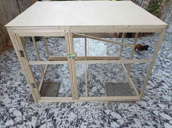 السلام عليكم
قفص للبيع غير مستعمل
الارتفاع متر و ٥ سم
العرض متر و ٤٠ سم
النزال متر و ٥ سم
*********** طويريج
