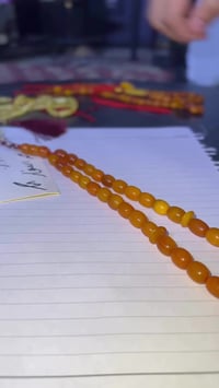 كهرب الماني حر طبيعي اصل عقود 20غرام 33حبة للاستفسار07733343357