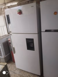 يوجد ثلاجه هاير بخاخ نضافه 80/100 بلاديه حجم 22 قدم + ثلاجه VESTEL ،فز...